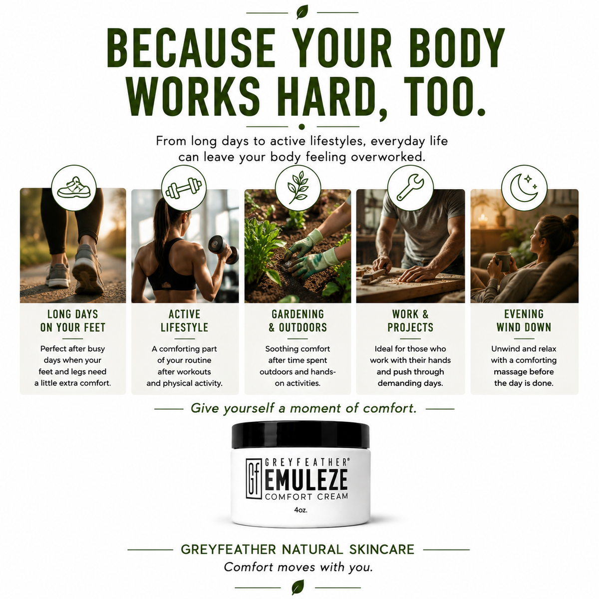 Emuleze™ Comfort Cream